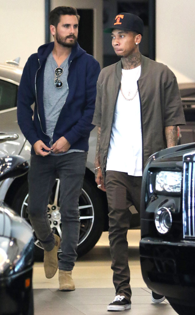 Tyga, Scott Disick Tyga, Scott Disick
